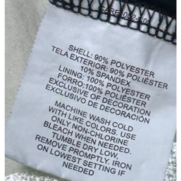 IZOD Youth Girls Size 16 Navy Blue Polyester Spandex Skort - Picture 4 of 4